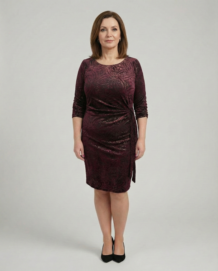 Sukienka Bordo Trynite