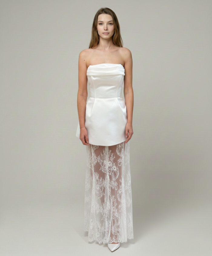 Sukienka Mani Odis Biała