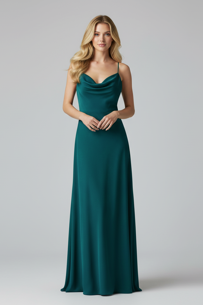 Sukienka Hover Maxi Butelkowa Zieleń