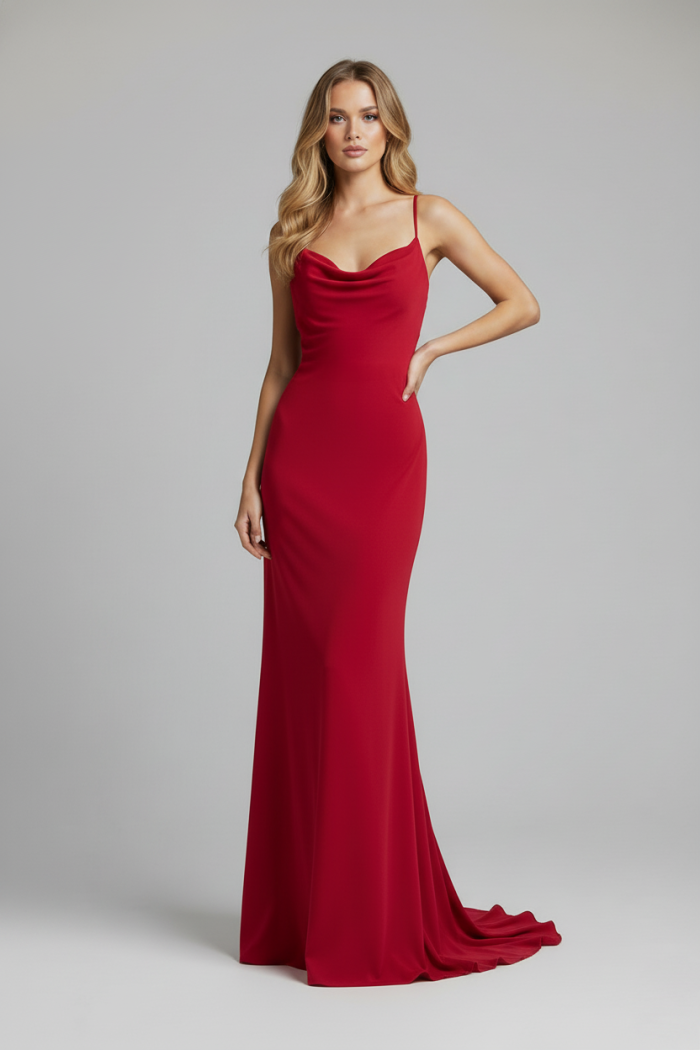 Sukienka Hover Maxi Czerwona