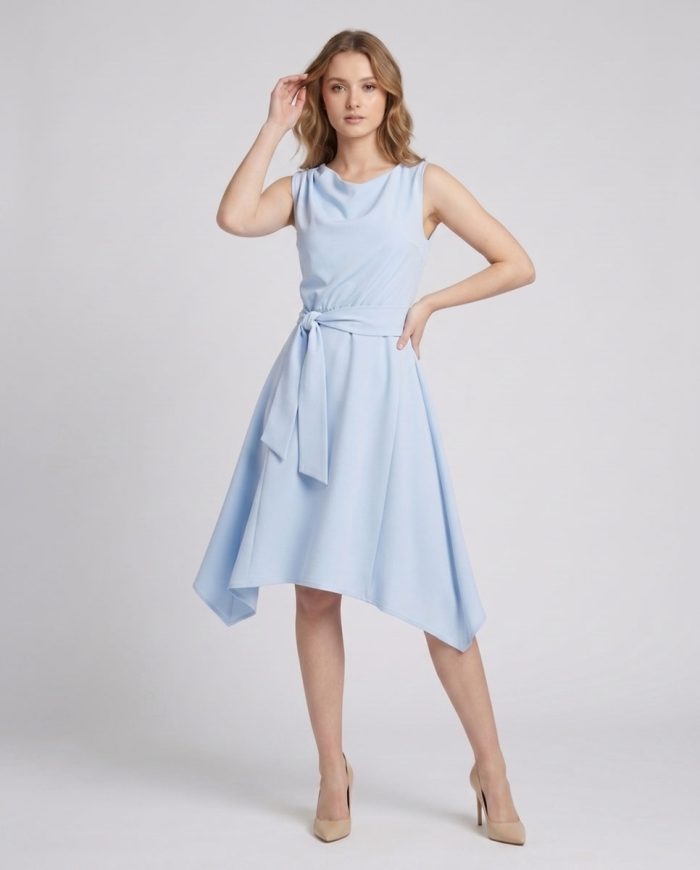 Sukienka Margaret Niebieska Bodo