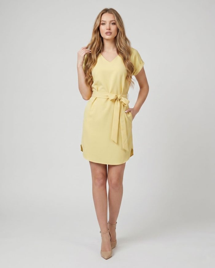 Sukienka Lara Żółta Bodo